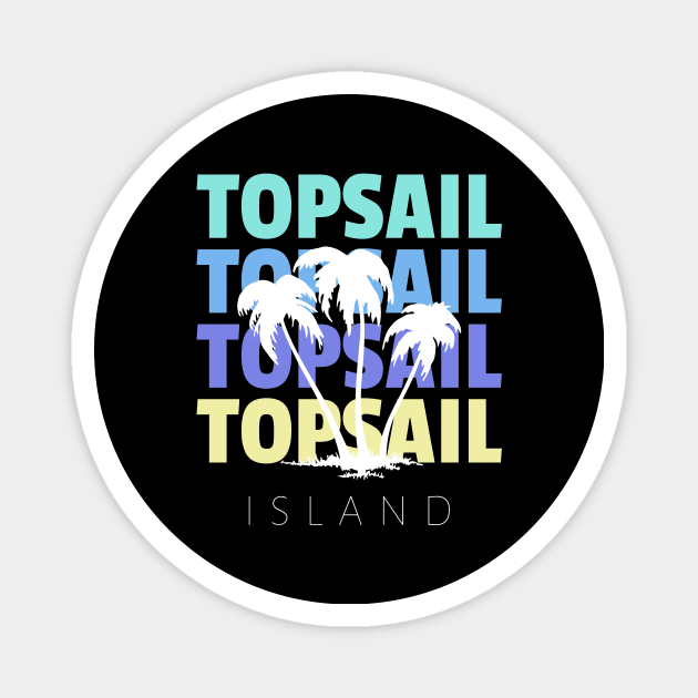 Topsail Island North Carolina Magnet by dearannabellelee